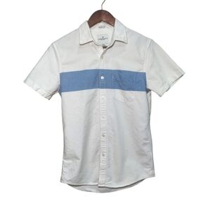American Eagle Seriously Soft Short Sleeve Button Down